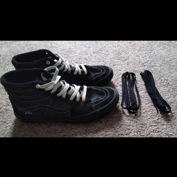 VANS Skate SK8-Hi  Mens Size 10 - Picture 3 of 4